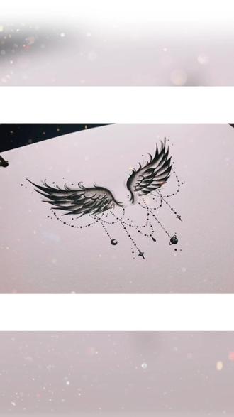 等熬过这段时间就去实现它@抖音小助手 #纹身 #纹身翅膀 00:00/00:00